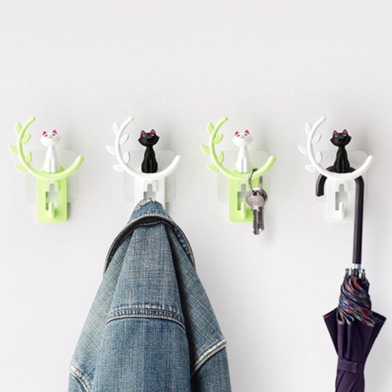 Creative Home Cartoon Cat Hook No trace kitten hook strong adhesive suction cup no trace paste storage
Creative Home Cartoon Cat Hook No trace kitten hook strong adhesive suction cup no trace paste storage