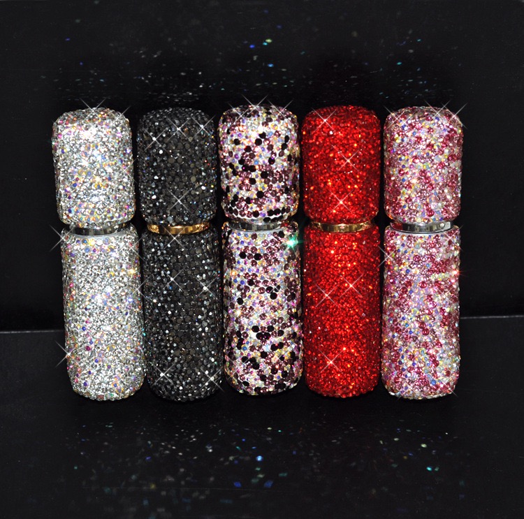Wholesale 10ml Portable Refillable Perfume Atomizer Bottle Fully Crystal Inlaid Glass Perfume Spray Bottles Portable Deodorant Bottles
Wholesale 10ml Portable Refillable Perfume Atomizer Bottle Fully Crystal Inlaid Glass Perfume Spray Bottles Portable Deodorant Bottles
