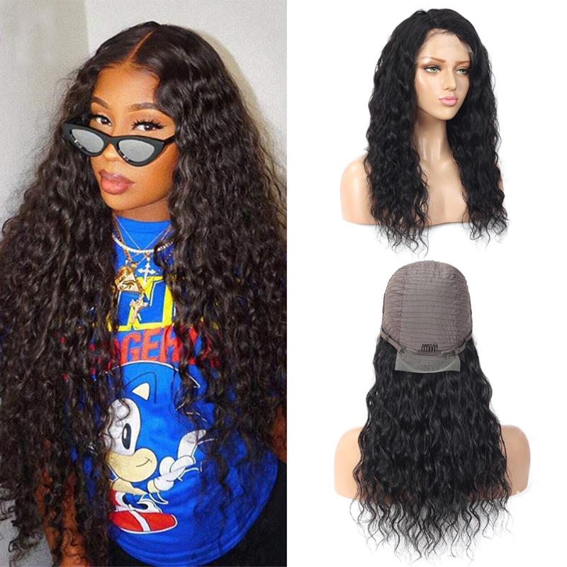 Water Wave Wig Lace Front Human Hair Wigs 13x4 Lace Closure Wig 130 150 180 Density Frontal Wigs Waterwave Front, Natural color
Water Wave Wig Lace Front Human Hair Wigs 13x4 Lace Closure Wig 130 150 180 Density Frontal Wigs Waterwave Front, Natural color