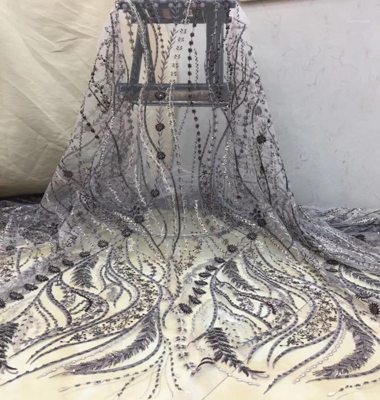 High Quality African Tulle Sequins with Hand Beaded Lace French Nigerian Lace Fabrics Embroidered Pink Fabric TS90751 
High Quality African Tulle Sequins with Hand Beaded Lace French Nigerian Lace Fabrics Embroidered Pink Fabric TS90751