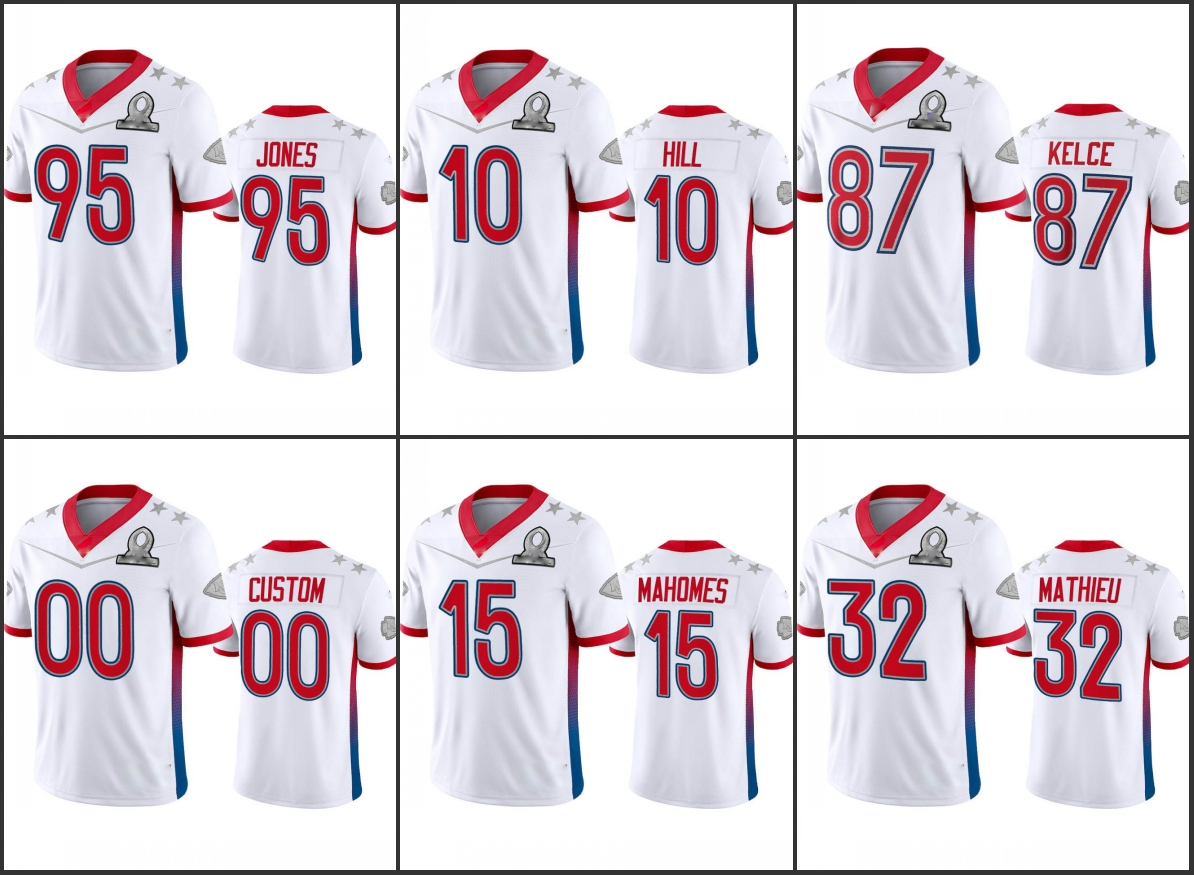 Jersey Kansas''City''Chiefs''Men #15 Patrick Mahomes 10 Tyreek Hill 87 Travis Kelce''NFL''Women Youth Custom White Game NFC Pro Bowl Jersey
Jersey Kansas''City''Chiefs''Men #15 Patrick Mahomes 10 Tyreek Hill 87 Travis Kelce''NFL''Women Youth Custom White Game NFC Pro Bowl Jersey