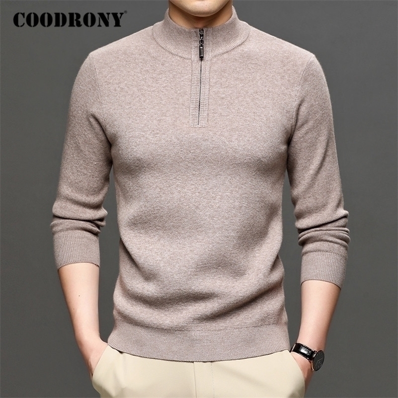COODRONY Brand Turtleneck Sweater Men Clothing Autumn Winter Thick Warm Jumper Zipper Sweaters Causal Knitted Pullover Men C1189 201201, Gray
COODRONY Brand Turtleneck Sweater Men Clothing Autumn Winter Thick Warm Jumper Zipper Sweaters Causal Knitted Pullover Men C1189 201201, Gray