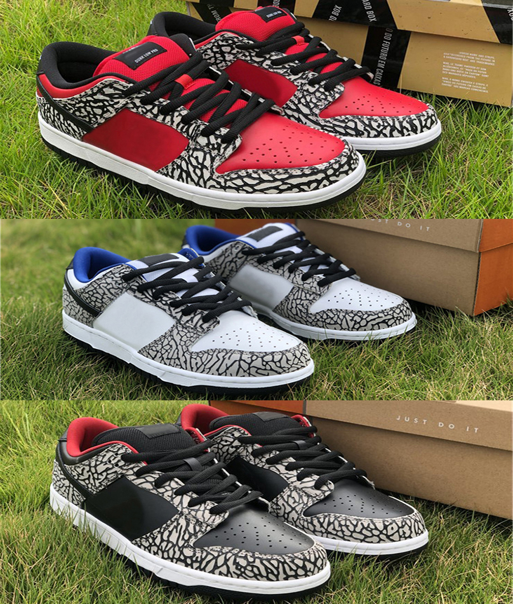 Limited 500 S X DUNK Black Low White Pro SB Red Cement Mens Outdoor Sneakers Authentic Shoes With Original Box Size US 7-13
Limited 500 S X DUNK Black Low White Pro SB Red Cement Mens Outdoor Sneakers Authentic Shoes With Original Box Size US 7-13