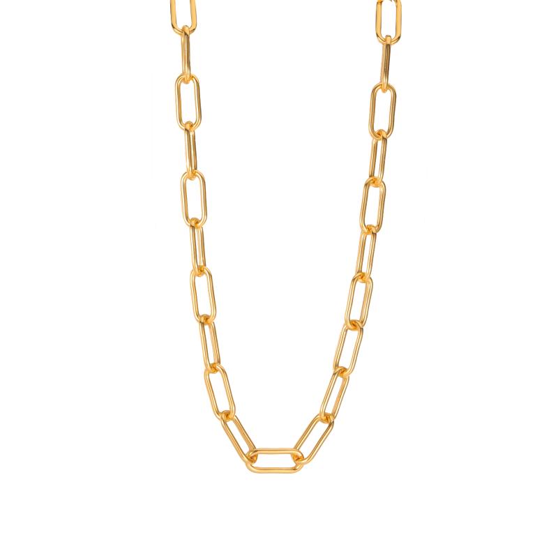 Teamer Gold Plated Link Chain Necklace Perfect Layering Link Necklace Long Rectangle Chains Choker Paper Clip Women
Teamer Gold Plated Link Chain Necklace Perfect Layering Link Necklace Long Rectangle Chains Choker Paper Clip Women