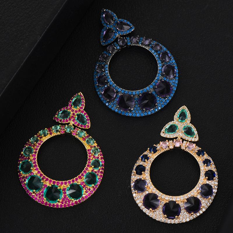 GODKI Luxury Round Dangle Earrings For Women Wedding Cubic Zirconia CZ Brazil Bridal Earring Jewelry Accessories 2020
GODKI Luxury Round Dangle Earrings For Women Wedding Cubic Zirconia CZ Brazil Bridal Earring Jewelry Accessories 2020