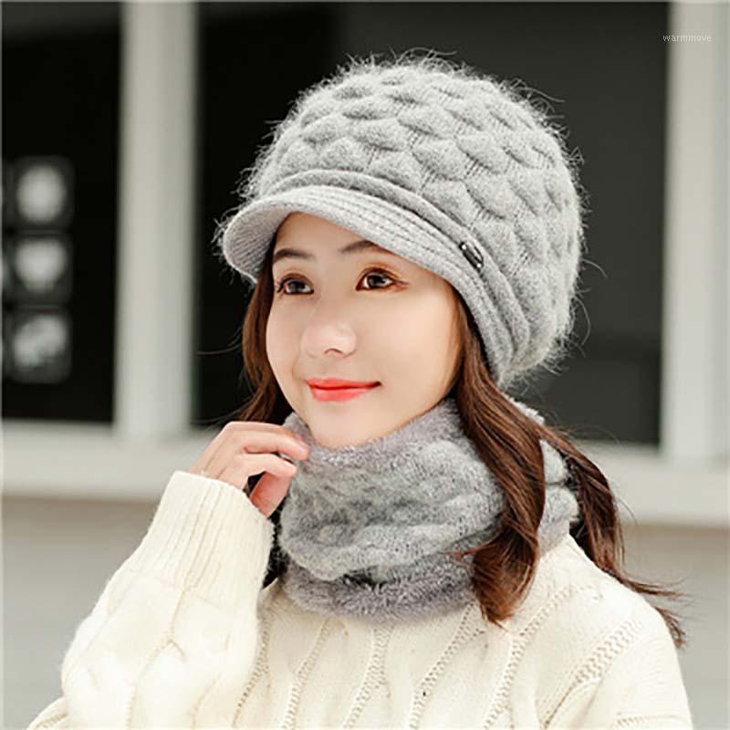 2020 Knitted Hat And Scarf Set Woman Plus Velvet Collars Thick Set Female Winter Beret Hats For Women Ladies Warm Cap Scarf sets1
2020 Knitted Hat And Scarf Set Woman Plus Velvet Collars Thick Set Female Winter Beret Hats For Women Ladies Warm Cap Scarf sets1