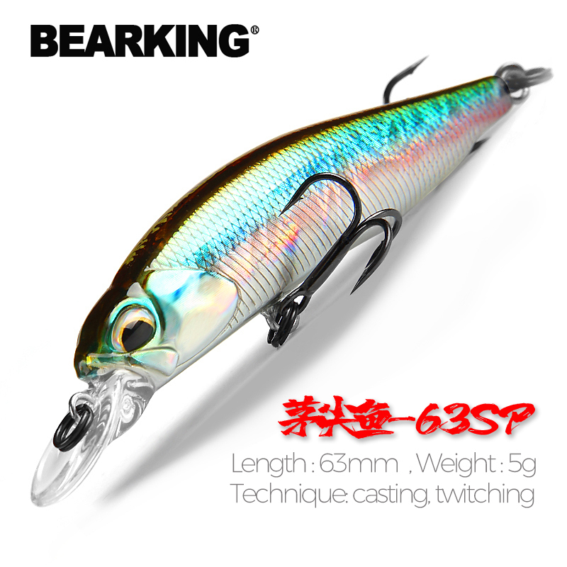 BEARKING 63mm 5g SP fishing lures professional UV colors minnow Magnet weight system wobbler crankbait Fishing accessories 220721
BEARKING 63mm 5g SP fishing lures professional UV colors minnow Magnet weight system wobbler crankbait Fishing accessories 220721