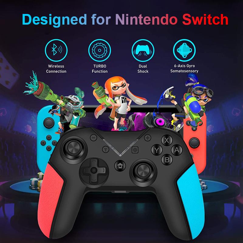 Bluetooth Joystick Games Console For Switch Controller Wireless Vibration Gamepad For Switch Accessories
Bluetooth Joystick Games Console For Switch Controller Wireless Vibration Gamepad For Switch Accessories