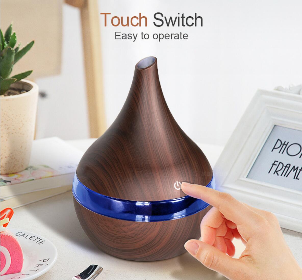 Creative New 300ml USB Electric Aroma Essential Oil Air Diffuser Wood Aromatherapy Hotel Aroma Diffuser Cool Mist Maker For Hotel Home Use
Creative New 300ml USB Electric Aroma Essential Oil Air Diffuser Wood Aromatherapy Hotel Aroma Diffuser Cool Mist Maker For Hotel Home Use