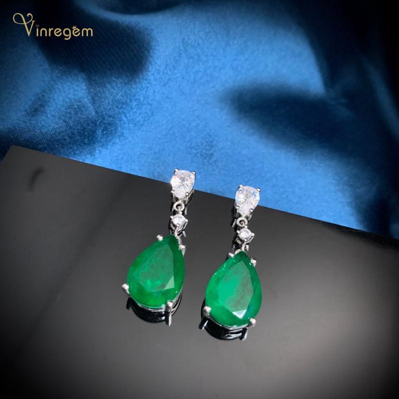 Dangle & Chandelier Vinregem Vintage 925 Sterling Silver Pear Cut Emerald Moissanite Gemstone Wedding Engagement Earrings Studs Fine Jewelry
Dangle & Chandelier Vinregem Vintage 925 Sterling Silver Pear Cut Emerald Moissanite Gemstone Wedding Engagement Earrings Studs Fine Jewelry