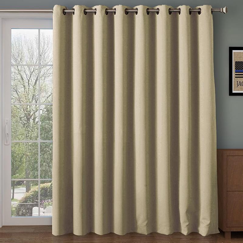 Rose Home Fashion Modern Blackout Thermal Insulated Curtain Antique Bronze Grommet Top for Bedroom/Living Room Soild Drapes, Black
Rose Home Fashion Modern Blackout Thermal Insulated Curtain Antique Bronze Grommet Top for Bedroom/Living Room Soild Drapes, Black