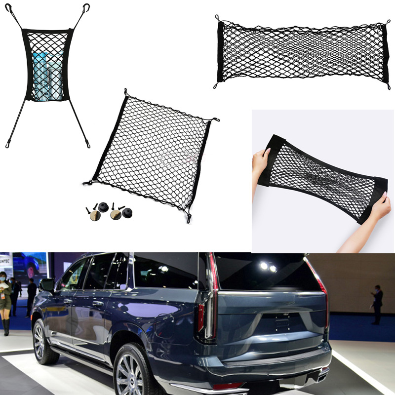 For Cadillac ESCALADE 2006-2021 Car Auto vehicle Black Rear Trunk Cargo Baggage Organizer Storage Nylon Plain Vertical Seat Net
For Cadillac ESCALADE 2006-2021 Car Auto vehicle Black Rear Trunk Cargo Baggage Organizer Storage Nylon Plain Vertical Seat Net