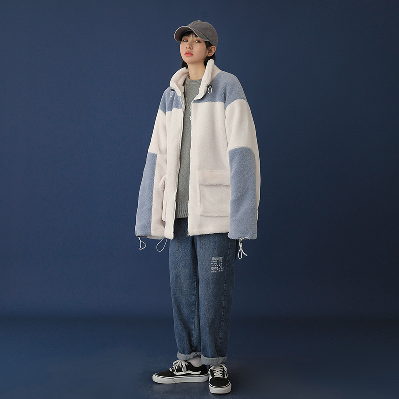 Lamb wool coat male Korean version of the trend of autumn and winter cotton clothes jacket wind plus velvet thickening couple autu
Lamb wool coat male Korean version of the trend of autumn and winter cotton clothes jacket wind plus velvet thickening couple autu