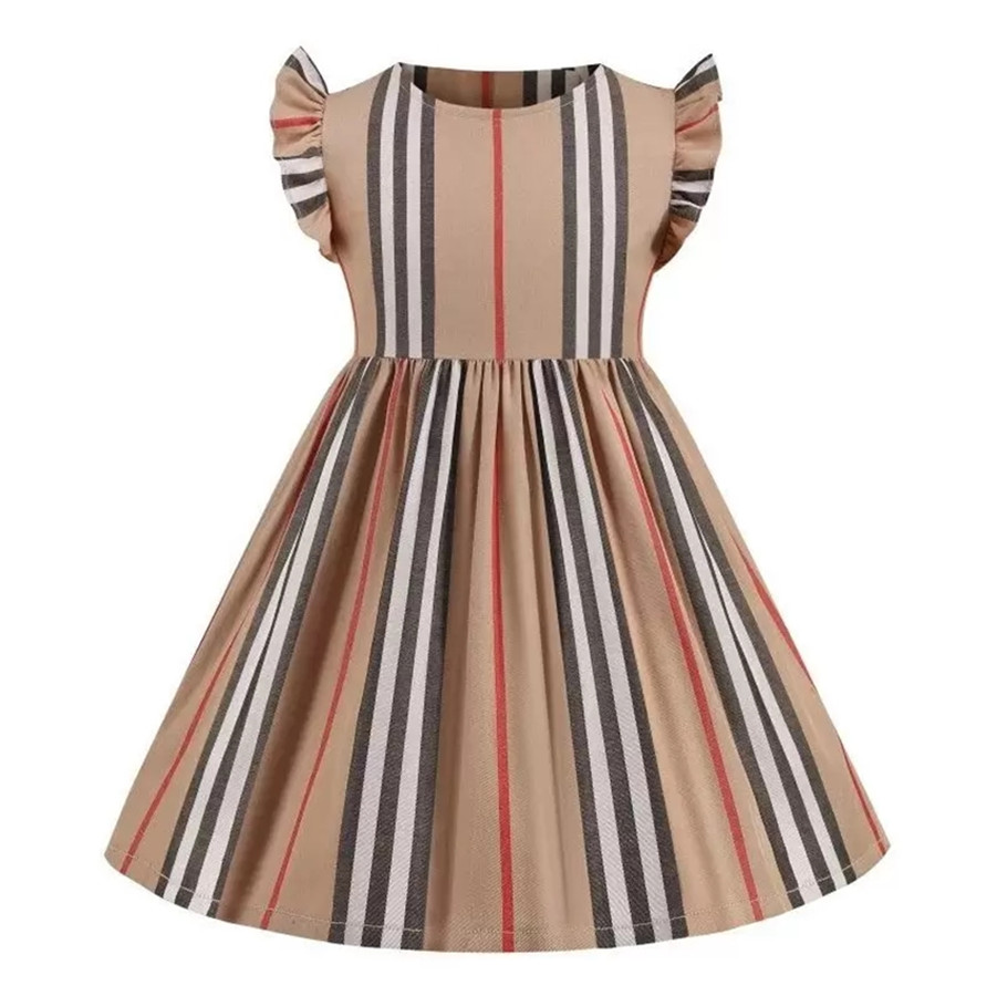 Baby Girl Dress Summer Girls Sleeveless Dress Cotton Babies Kids Big Plaid Bow Dresses Multi Colors, Beige
Baby Girl Dress Summer Girls Sleeveless Dress Cotton Babies Kids Big Plaid Bow Dresses Multi Colors, Beige