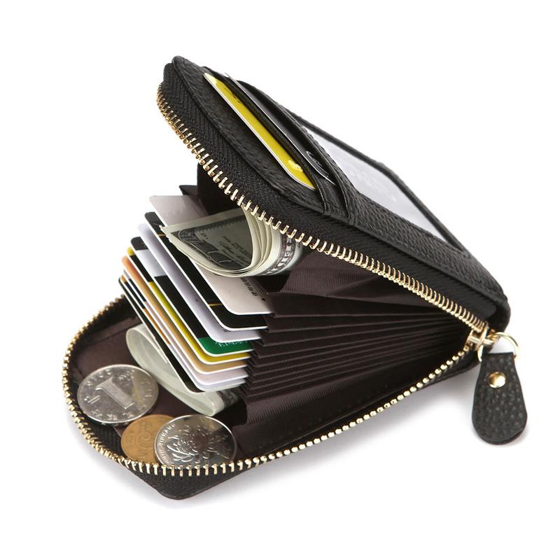 Women Lady PU Leather Organ Id Card Holder Business Bank Card Box Men Credit Passport Rfid Mini Coin Purse Wallet Organizer Bag, Black
Women Lady PU Leather Organ Id Card Holder Business Bank Card Box Men Credit Passport Rfid Mini Coin Purse Wallet Organizer Bag, Black
