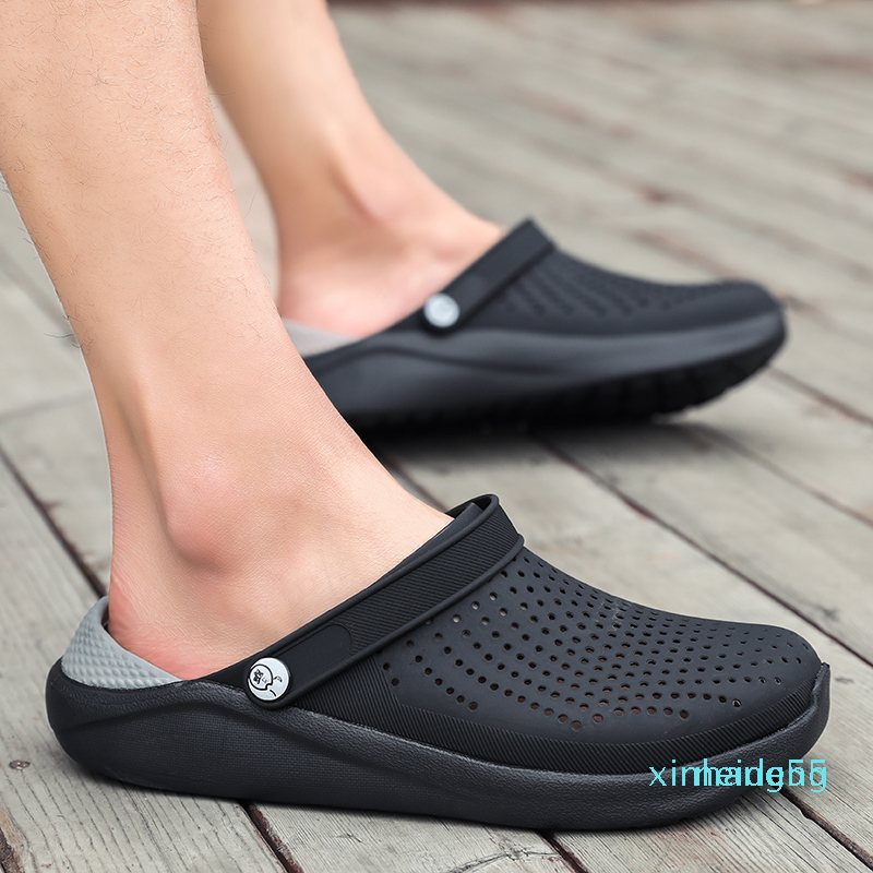 2021 Arrival Croc Clogs Summer Shoes Unisex Summer Beach Sandals Men Crock Flat Hole Shoes Mans Crocks Crocse sandalias xxz1, Black
2021 Arrival Croc Clogs Summer Shoes Unisex Summer Beach Sandals Men Crock Flat Hole Shoes Mans Crocks Crocse sandalias xxz1, Black