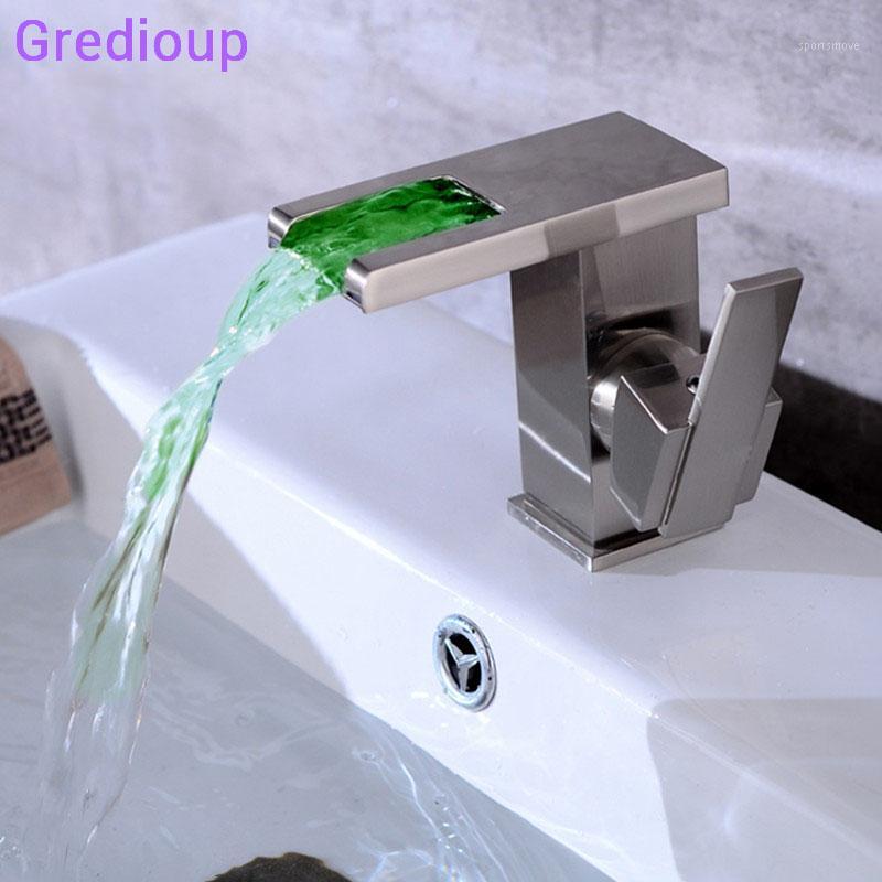 Llave De Agua LED Brass Basin Tap Black Cold Hot Water Bathroom Faucet Deck Mount Bath Wash Taps Light Modern Sink Mixer Faucets1
Llave De Agua LED Brass Basin Tap Black Cold Hot Water Bathroom Faucet Deck Mount Bath Wash Taps Light Modern Sink Mixer Faucets1
