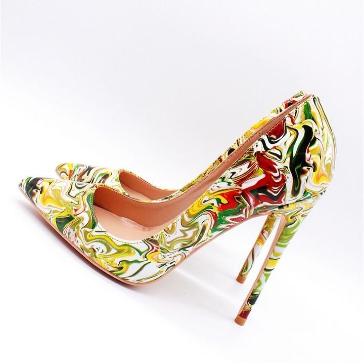 Younger Graffiti Prints Leathers Pointed Leather Shoes From Slip-on-Patchwork Women's Bombs, The picture
Younger Graffiti Prints Leathers Pointed Leather Shoes From Slip-on-Patchwork Women's Bombs, The picture