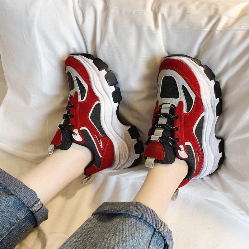 High Platform Sneakers Women Shoes Fashion Vulcanized Shoes Thick Sole Sneakers Women Chunky Trainers Basket Femme 2020 #KK54
High Platform Sneakers Women Shoes Fashion Vulcanized Shoes Thick Sole Sneakers Women Chunky Trainers Basket Femme 2020 #KK54
