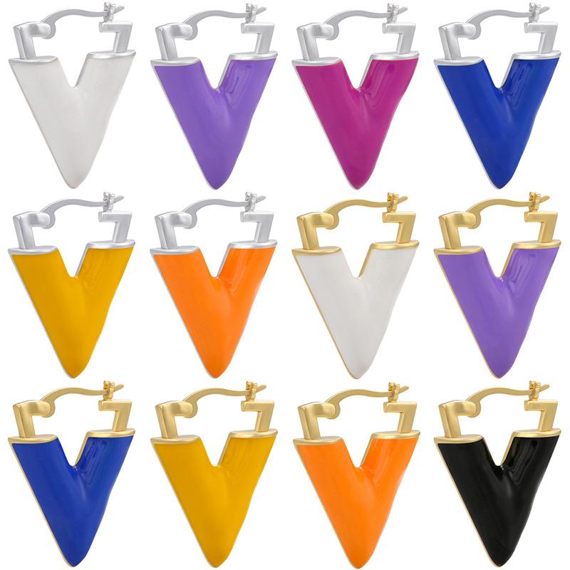 Dangle & Chandelier Drip Earrings For Women V-shaped Jewelry DIY Fashion Multi-color Optional Golden Elegant Symmetrical, Silver
Dangle & Chandelier Drip Earrings For Women V-shaped Jewelry DIY Fashion Multi-color Optional Golden Elegant Symmetrical, Silver