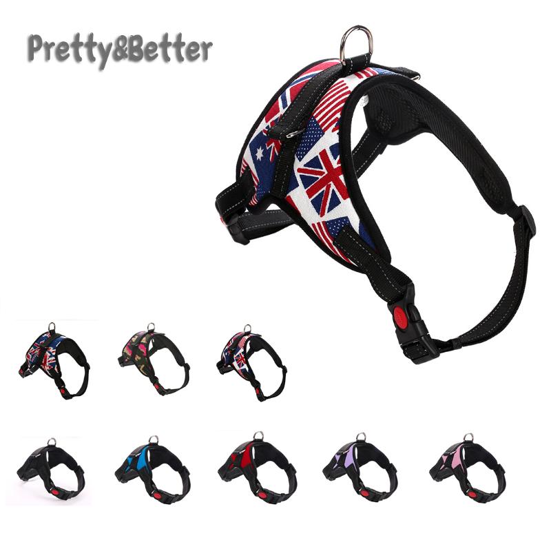 Pretty&Better Dog Harness No Pull Reflective Adjustable Outdoor Pet Harness for Small Medium Large Dogs Pitbull German Shepherd
Pretty&Better Dog Harness No Pull Reflective Adjustable Outdoor Pet Harness for Small Medium Large Dogs Pitbull German Shepherd