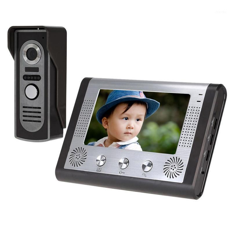 Hands-Free 7 Inch Wired Video Door Phon Intercom System Kit 1 Camera 1 Monitor1
Hands-Free 7 Inch Wired Video Door Phon Intercom System Kit 1 Camera 1 Monitor1