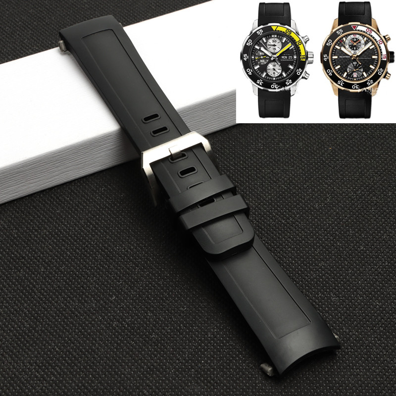 22mm High Quality rubber silicone watch band for fit IWC Aquatimer Family IW3768/3290/3568/3767 Waterproof Black watch strap, Black;brown
22mm High Quality rubber silicone watch band for fit IWC Aquatimer Family IW3768/3290/3568/3767 Waterproof Black watch strap, Black;brown