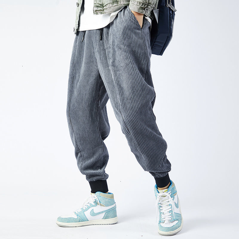 2021 Men's Corduroy Harem Pants Woman Casual Loose Waist Trousers Autumn Winter New Man Solid Color Male Sweatpants Gcxh, Darkblue
2021 Men's Corduroy Harem Pants Woman Casual Loose Waist Trousers Autumn Winter New Man Solid Color Male Sweatpants Gcxh, Darkblue