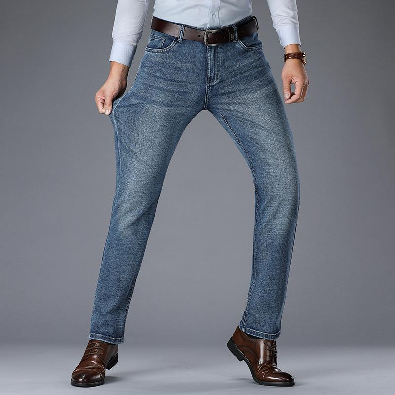 New Mens Business Fashion Stretch Denim Classic Style Men's Regular Fit Stragith Jeans Jean Trousers Male Pants Blue And Black, 2906black
New Mens Business Fashion Stretch Denim Classic Style Men's Regular Fit Stragith Jeans Jean Trousers Male Pants Blue And Black, 2906black