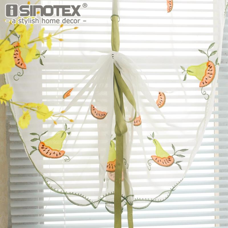 Roman Curtains Tulle Pastoral Green Pear Fruit Voile Panel For the Kitchen Window Curtains Living Room Bedroom Tulle 1PCS/Lot, For hooks
Roman Curtains Tulle Pastoral Green Pear Fruit Voile Panel For the Kitchen Window Curtains Living Room Bedroom Tulle 1PCS/Lot, For hooks