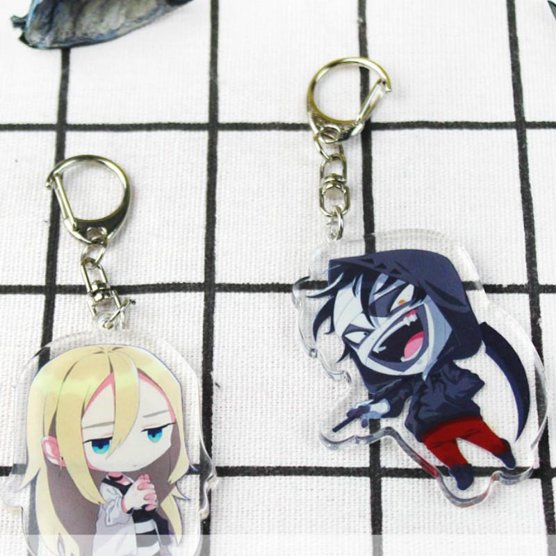 Angels of Death Keychain Man Rachel Gardner Key Chain Women Key Holder Couples Keyring Isaac Foster Pendant Ring Porte Clef
Angels of Death Keychain Man Rachel Gardner Key Chain Women Key Holder Couples Keyring Isaac Foster Pendant Ring Porte Clef