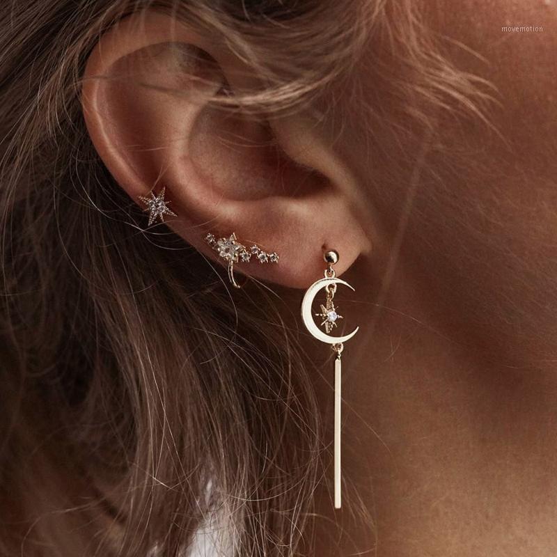 RAVINOUR Crystal Earring Sets Fashion Jewelry 2020 Boucle d'oreille Femme Gold Moon Tassel Chain Boho Drop Earing Women Ear Cuff1
RAVINOUR Crystal Earring Sets Fashion Jewelry 2020 Boucle d'oreille Femme Gold Moon Tassel Chain Boho Drop Earing Women Ear Cuff1
