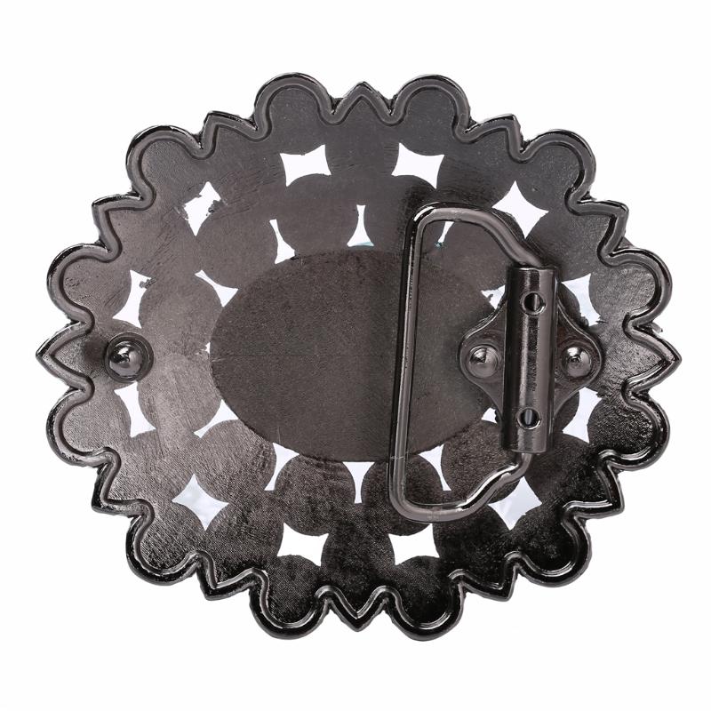 Vintage Alloy Floral Turquoise Gemstone Womens Mens Western Belt Buckle Gifts, Black;brown
Vintage Alloy Floral Turquoise Gemstone Womens Mens Western Belt Buckle Gifts, Black;brown