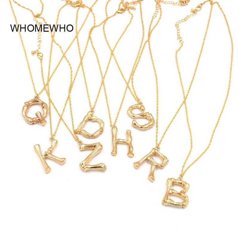 Pendant Necklaces Gold Hammered Metal Bamboo 26 Letter Alphabet A-Z Minimalist Initial Statement Necklace Fashion Twist Long Chain Jewelry1
Pendant Necklaces Gold Hammered Metal Bamboo 26 Letter Alphabet A-Z Minimalist Initial Statement Necklace Fashion Twist Long Chain Jewelry1