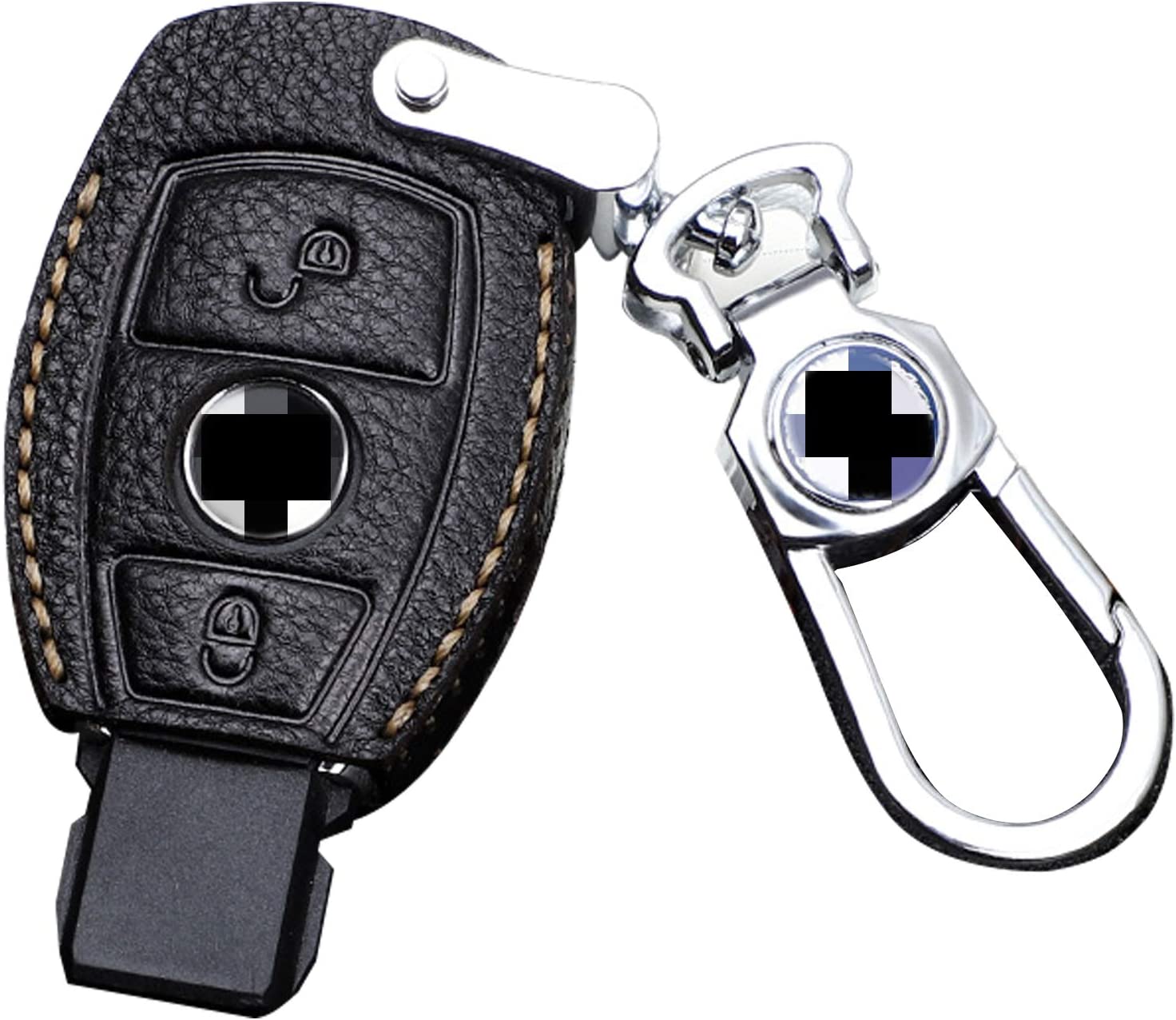 Fob Key Case Shell Cover Keychain For Mercedes Benz A B C R S V Class CLA CLS GLA GLC GLE GLS SLC SL GLK GL SLK (Type D,Black)
Fob Key Case Shell Cover Keychain For Mercedes Benz A B C R S V Class CLA CLS GLA GLC GLE GLS SLC SL GLK GL SLK (Type D,Black)