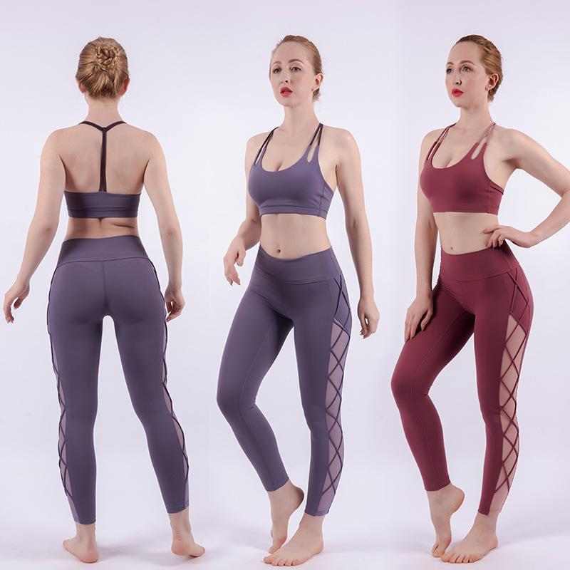 Women 2pcs Seamless Yoga Set Sport Suit Gymwear Workout Clothes Long Sleeve Gym Crop Top High Waist Leggings Fitness Sports Bra, Purple
Women 2pcs Seamless Yoga Set Sport Suit Gymwear Workout Clothes Long Sleeve Gym Crop Top High Waist Leggings Fitness Sports Bra, Purple