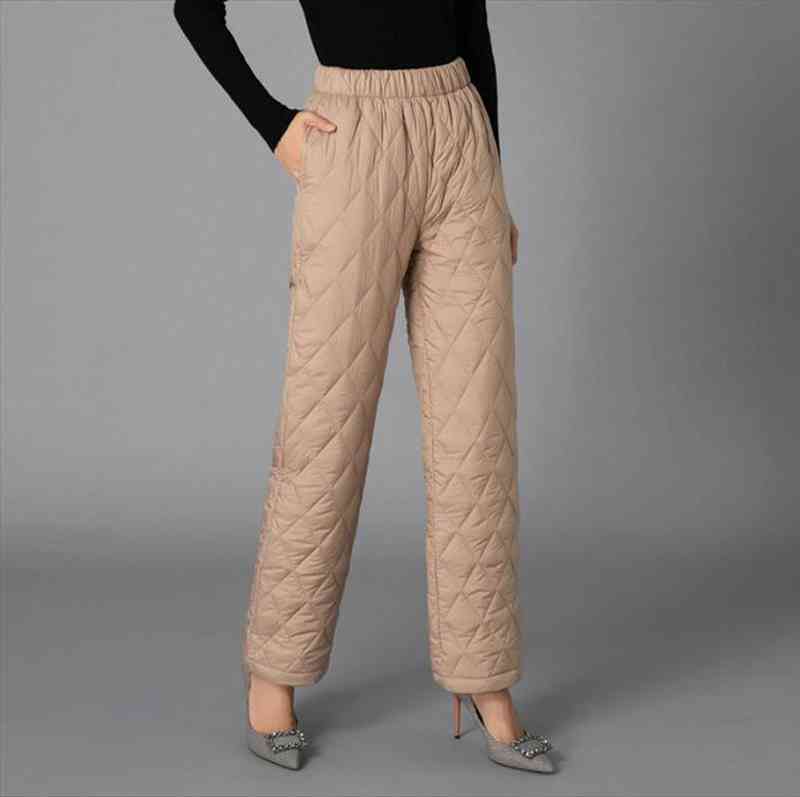 Women Wide Leg Pants High Waisted Casual Trousers Black Slim Autumn Thick Duck Down Pants Woman Warm Plus Size, Black;white
Women Wide Leg Pants High Waisted Casual Trousers Black Slim Autumn Thick Duck Down Pants Woman Warm Plus Size, Black;white