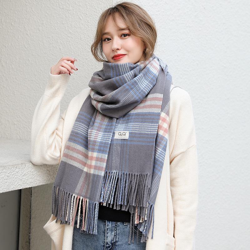 Scarf Women Plaid Winter Scarf Women Warm Foulard Solid Scarves Fashion Casual Scarfs Cashmere Bufandas Hombre Scarves
Scarf Women Plaid Winter Scarf Women Warm Foulard Solid Scarves Fashion Casual Scarfs Cashmere Bufandas Hombre Scarves