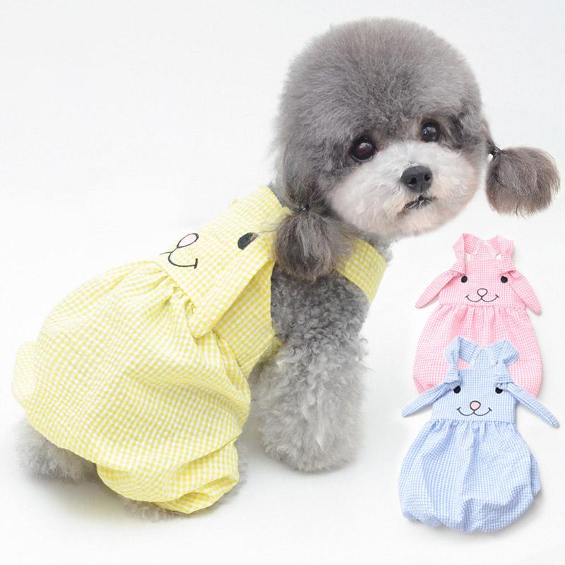 Summer Dog Clothes Puppy Chihuahua Clothes for Small Medium Dogs Jumpsuit Pet Appareal Clothing Plaid Dog Costume Ropa Perro Pug, Blue
Summer Dog Clothes Puppy Chihuahua Clothes for Small Medium Dogs Jumpsuit Pet Appareal Clothing Plaid Dog Costume Ropa Perro Pug, Blue