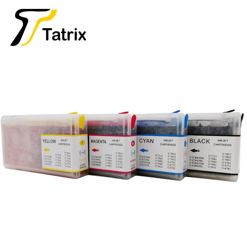 Tatrix Full Refillable Ink cartridges For T6771 T6774 cartridges For WorkForce Pro WP-4011/4022/4091/4092/4511/4521/4531
Tatrix Full Refillable Ink cartridges For T6771 T6774 cartridges For WorkForce Pro WP-4011/4022/4091/4092/4511/4521/4531
