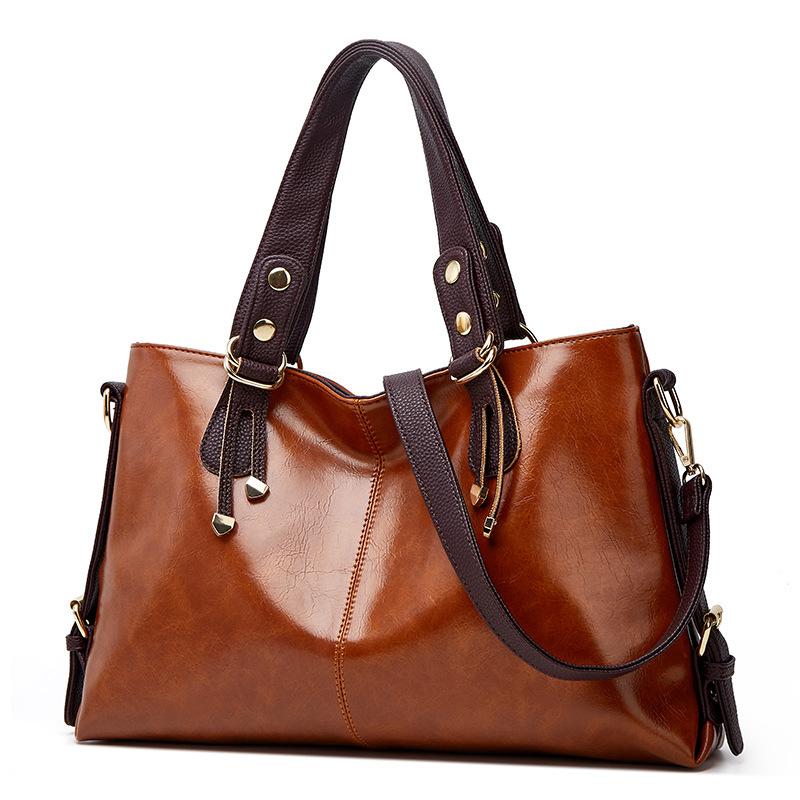 Large Capacity Pu Leather Women Handbags Tote Bags Fashion Casual Ladies Shoulder Messenger Bag Vintage Female Crossbody Bag New, Black
Large Capacity Pu Leather Women Handbags Tote Bags Fashion Casual Ladies Shoulder Messenger Bag Vintage Female Crossbody Bag New, Black