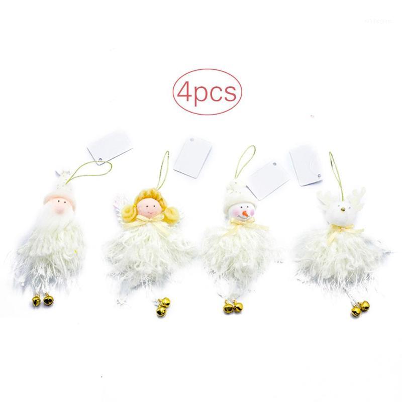 4pcs Cute Home Decoration Supplies Christmas Plush Toy Doll White Angel Old Pendant With Small Bells Home Festival Decorations1
4pcs Cute Home Decoration Supplies Christmas Plush Toy Doll White Angel Old Pendant With Small Bells Home Festival Decorations1