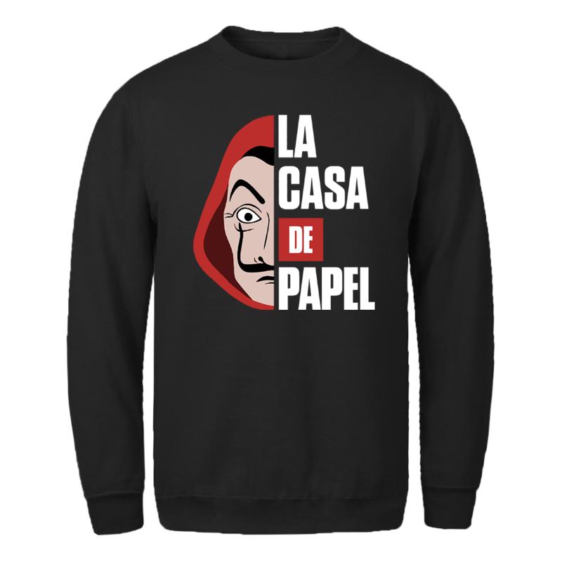 La casa de pape Mens Sweatshirt Harajuku Fleece Hoody Male Outwear Hipster Man' Clothing Comfortable Autumn Sudaderas Masculino, White 6
La casa de pape Mens Sweatshirt Harajuku Fleece Hoody Male Outwear Hipster Man' Clothing Comfortable Autumn Sudaderas Masculino, White 6
