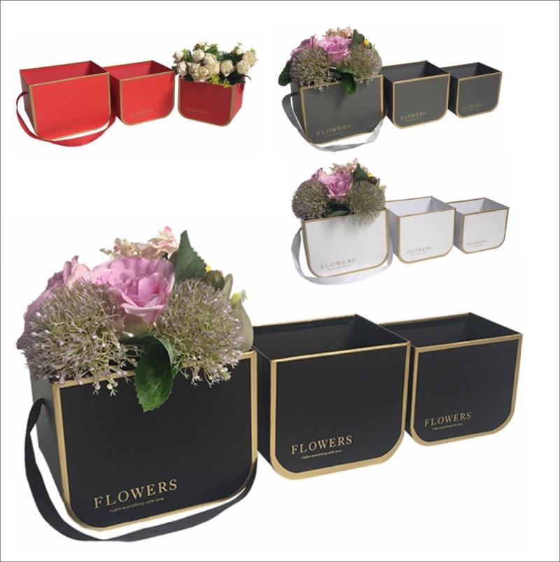 3PCS/set 2020 New Small size florist packing flower bucket box, portable flower gift box,Mother's Day Christmas present boxes
3PCS/set 2020 New Small size florist packing flower bucket box, portable flower gift box,Mother's Day Christmas present boxes