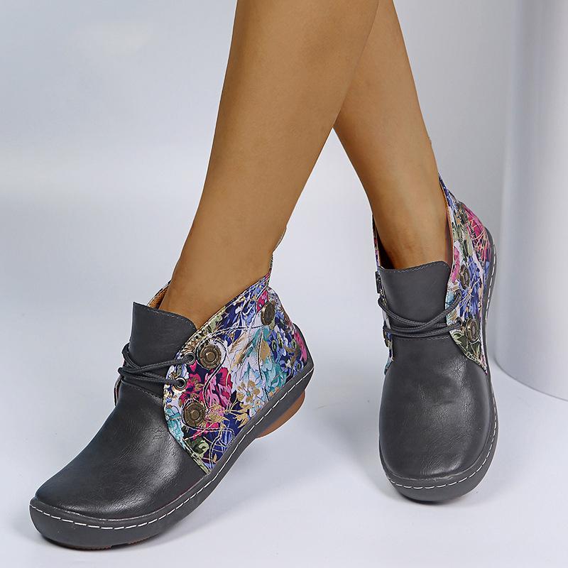 Women's PU Leather Ankle Boots Women Autumn Winter Cross Strappy Vintage Women Punk Boots Flat Ladies Shoes Woman NVXUE30
Women's PU Leather Ankle Boots Women Autumn Winter Cross Strappy Vintage Women Punk Boots Flat Ladies Shoes Woman NVXUE30