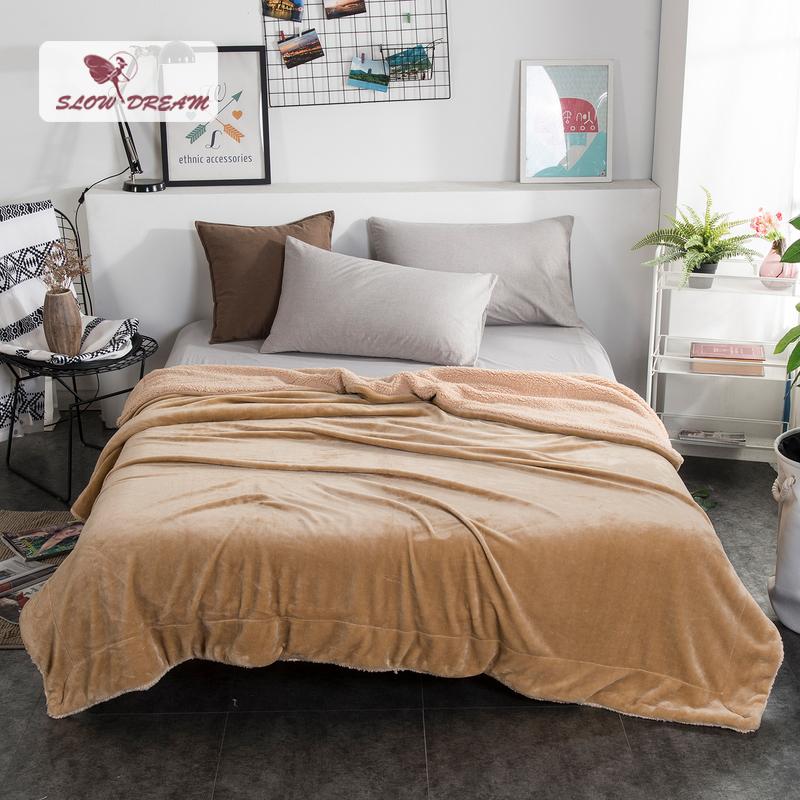 Slowdream Thick Sherpa Throw Blanket Summer Weighted Flannel Fleece Blanket Queen King Adult Coral Fleece Blankets 1PCS 
Slowdream Thick Sherpa Throw Blanket Summer Weighted Flannel Fleece Blanket Queen King Adult Coral Fleece Blankets 1PCS