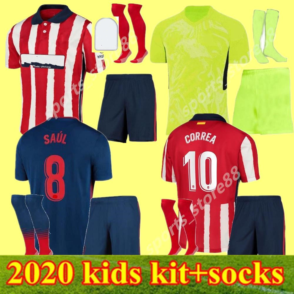 20 21 kids kit Atletico SUÁREZ Madrid home away 3RD Soccer Jerseys 2020 2021 CORREA Camisetas de fútbol youth JOAO FELIX football shirt
20 21 kids kit Atletico SUÁREZ Madrid home away 3RD Soccer Jerseys 2020 2021 CORREA Camisetas de fútbol youth JOAO FELIX football shirt