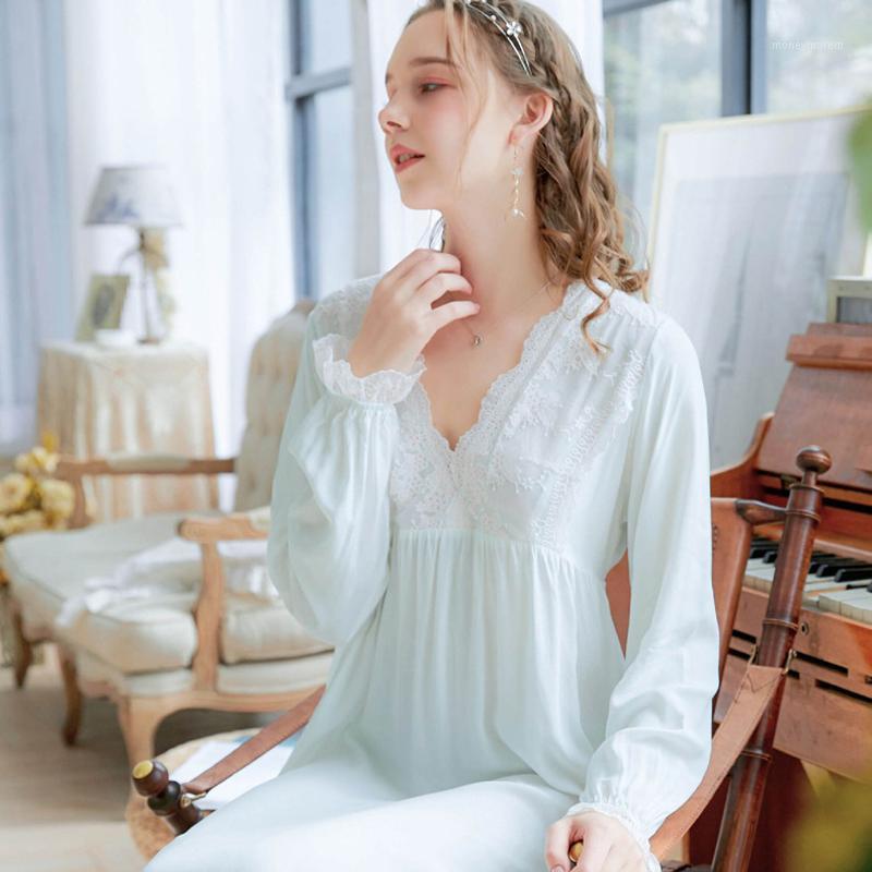 Roseheart Women Female Blue Pink Sexy Sleepwear Nightdress Long Lace V Neck Nightwear Homewear Nightgown Sleepwear1
Roseheart Women Female Blue Pink Sexy Sleepwear Nightdress Long Lace V Neck Nightwear Homewear Nightgown Sleepwear1