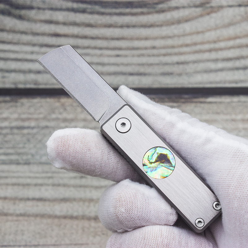 SUZAKU ZQ601 Mini Folding Knife D2 Steel Micro Blade Titanium Handle Pocket Knives Multifunction Survival Camping Emergency Tools Tactical EDC Bottle Opener Gyro
SUZAKU ZQ601 Mini Folding Knife D2 Steel Micro Blade Titanium Handle Pocket Knives Multifunction Survival Camping Emergency Tools Tactical EDC Bottle Opener Gyro