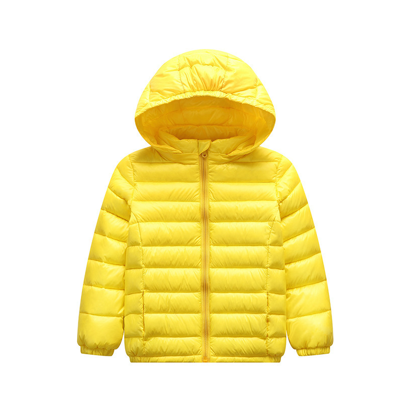1-12 Year teens Baby Girls Boys Parka Light Kids Jacket Down cotton Coat Winter Children Jacket Spring autumn Toddler Outerwear 201106